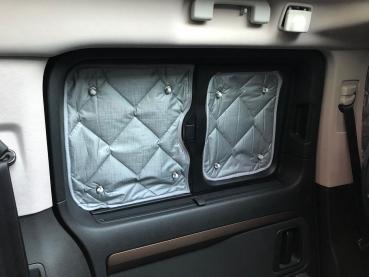 Thermomatten Dark Edition Premium Citroen Spacetourer / Campster/Vanster von Pössl / Peugeot Traveller / Crosscamp von Hymer / Toyota ProAce Verso Komplettset zum Konfigurieren